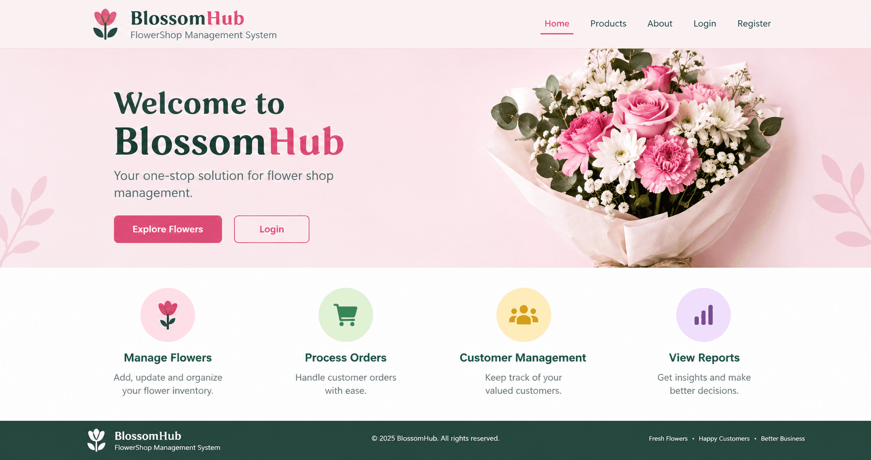 Blossomhub-OMS